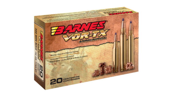 Barnes VOR-TX .308 Winchester 130 grain TTSX Boat Tail Brass 500 round