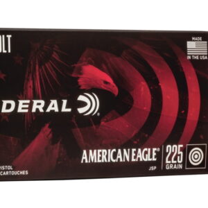 Federal Premium Centerfire Handgun Ammunition .45 Colt 225 grain Jacketed Soft Point 500 rounds