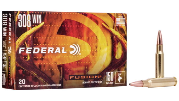 Federal Premium FUSION .308 Winchester 150 grain Fusion Soft Point  500 round