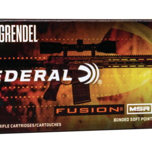 Federal Premium Fusion 6.5mm Grendel 120 grain Fusion Soft Point  500 rounds