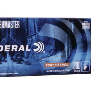 Federal Premium Power-Shok .450 Bushmaster 300 grain Jacketed Hollow Point 500 rounds