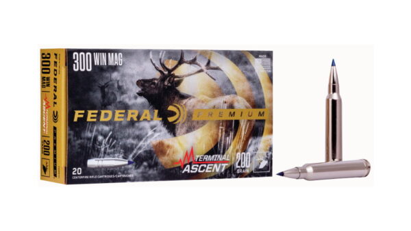 Federal Premium Terminal Ascent .300 PRC 215 Grain Terminal Ascent Brass Cased 500 rounds