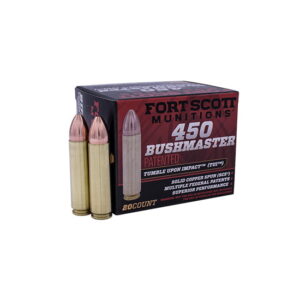 Fort Scott Munitions 450 BUSHMASTER 250 Grain 500 rounds