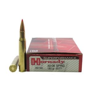 Hornady Superformance .30-06 Springfield 180 Grain Super Shock Tip 500 rounds