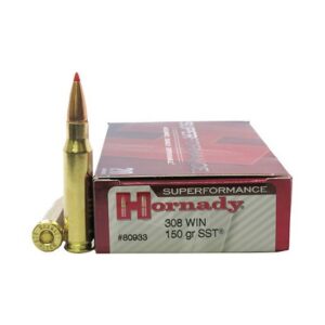 Hornady Superformance .308 Winchester 150 Grain Super Shock Tip 500 round