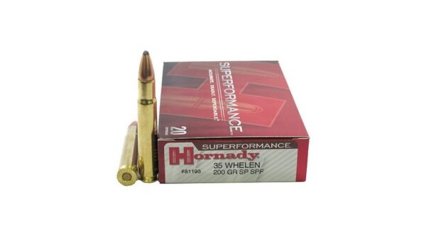 Hornady Superformance .35 Whelen 200 Grain Soft Point Centerfire 250 rounds