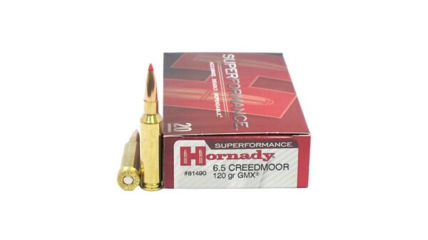 Hornady Superformance 6.5mm Creedmoor 120 Grain Gilding Metal eXpanding 500 rounds