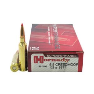 Hornady Superformance 6.5mm Creedmoor 129 Grain Super Shock Tip C 500 rounds