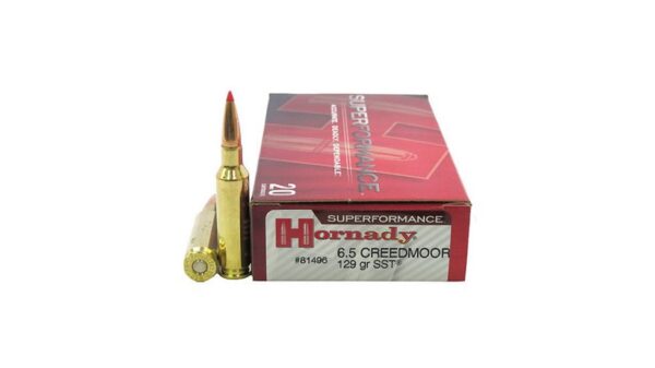 Hornady Superformance 6.5mm Creedmoor 129 Grain Super Shock Tip C 500 rounds