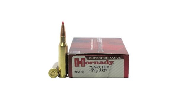 Hornady Superformance 7mm-08 Remington 139 Grain Super Shock Tip 500 rounds