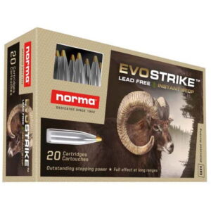 Norma EVOSTRIKE .308 Winchester 308gr Brass Cased 500 round