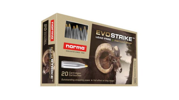 Norma EVOSTRIKE .308 Winchester 308gr Brass Cased 500 round