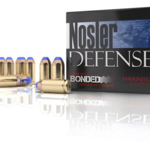 Nosler Defense Handgun 10mm 200gr JHP Brass Centerfire Shotgun Ammunition 500 rounds