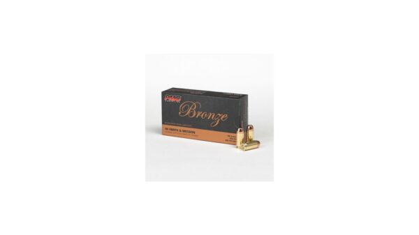 PMC Ammunition Bronze .40 S&W 180 grain Full Metal Jacket (FMJ) Brass Casing 500 rounds