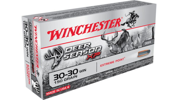 Winchester DEER SEASON XP .30-30 Winchester 150 grain Extreme Point Polymer Tip Centerfire Rifle Ammunition  500 rounds