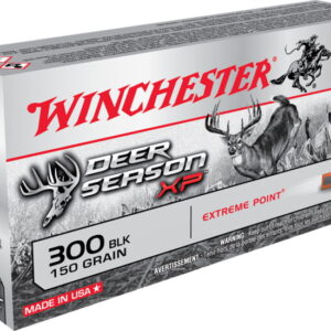 Winchester DEER SEASON XP .300 AAC Blackout 150 grain Extreme Point Polymer Tip 500 rounds