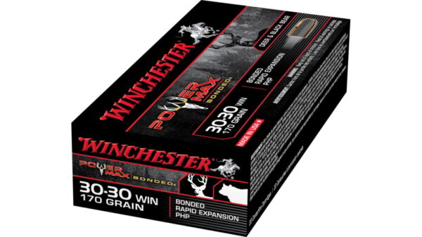 Winchester POWER MAX BONDED .30-30 Winchester 170 grain Bonded Rapid Expansion Protected Hollow Point 500 rounds