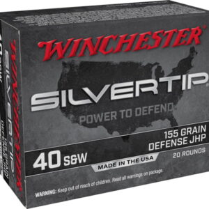 Winchester SUPER-X HANDGUN .40 S&W 155 grain Silvertip Jacketed Hollow Point  500 rounds