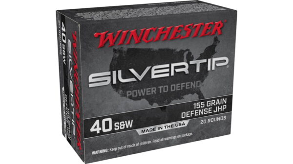 Winchester SUPER-X HANDGUN .40 S&W 155 grain Silvertip Jacketed Hollow Point  500 rounds