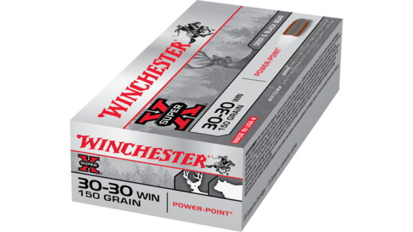 Winchester SUPER-X RIFLE 30-30 Winchester 150 grain Power-Point Brass Cased 500 rounds