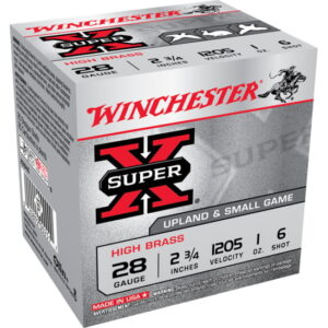 Winchester SUPER-X SHOTSHELL 28 Gauge 1 oz 2.75″ 500 rounds