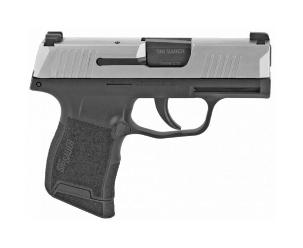 Sig Sauer P365 Pistol Stainless Slide 9mm 3.1″ 10 RD Sig Night Sights